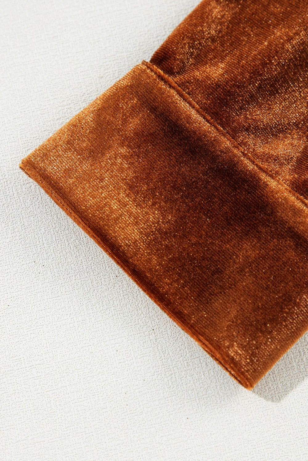 Estelle | Chemisier en velours avec boutons